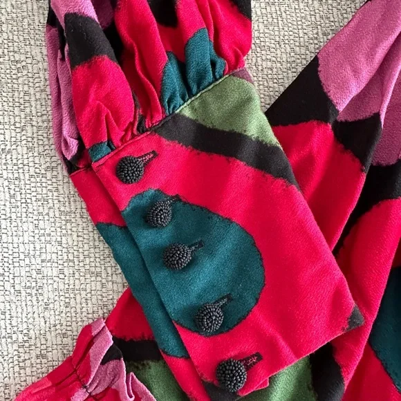 Farm Rio Full of Hearts Dress NWT - Picture 9 of 9